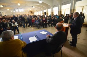 DAS NEVES Y SASTRE FIRMARON OBRAS POR MÁS DE 50 MILLONES PARA MADRYN