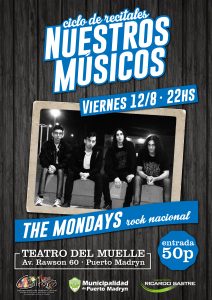 ROCK, CUMBIA Y FOLCORE EN EL CICLO “NUESTROS MÚSICOS”