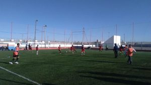 AMISTOSO ENTRE LA SELECCIÓN NACIONAL JUVENIL DE FUTBOL PC Y ALTA TENSIÓN