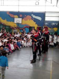 LOS GRANADEROS DE VISITA EN MADRYN