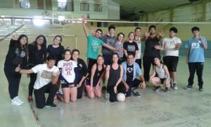 NUEVO ENCUENTRO DE KORFBALL EN EL GIMNASIO MUNICIPAL 1
