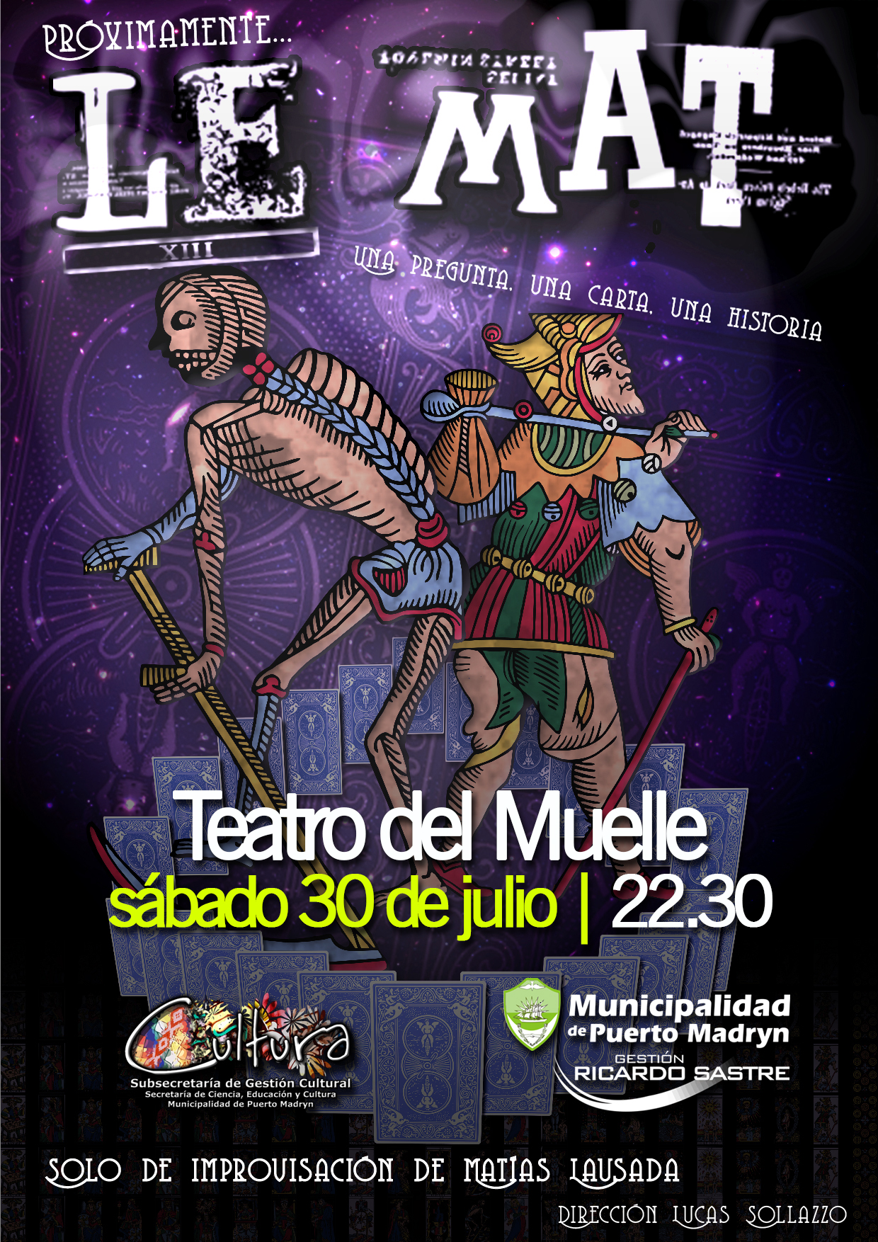 EL UNIPERSONAL “LE MAT” SE PRESENTARÁ EN EL TEATRO DEL MUELLE