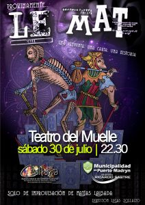 EL UNIPERSONAL “LE MAT” SE PRESENTARÁ EN EL TEATRO DEL MUELLE