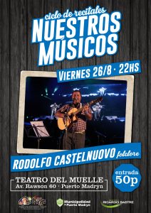RODOLFO CASTELNUOVO EN EL CICLO “NUESTROS MÚSICOS”