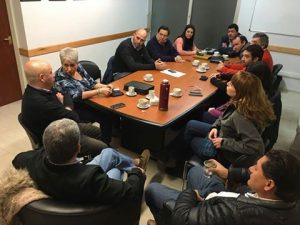 SASTRE EN REUNIÓN DE GABINETE