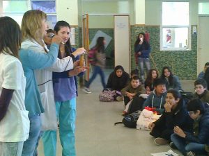 COMENZARON CHARLAS SOBRE SEXUALIDAD EN LA ESCUELA MUNICIPAL DE PESCA