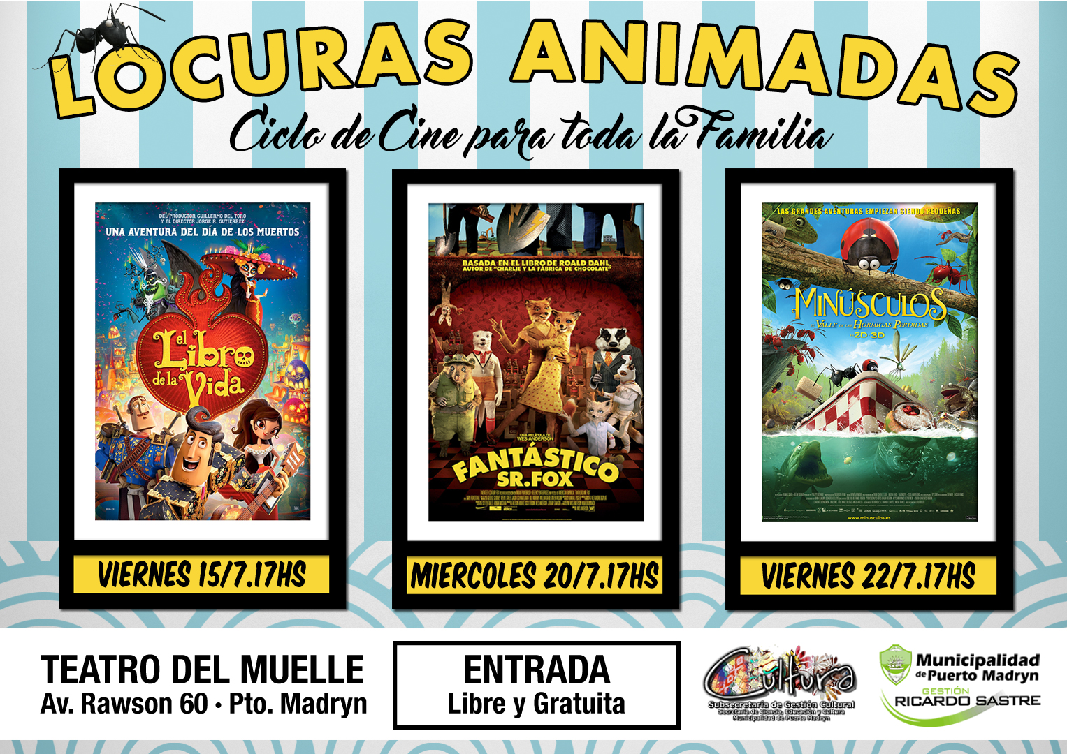 CICLO DE CINE DE ANIMACION EN EL TEATRO DEL MUELLE