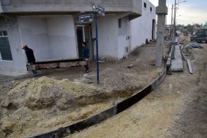 OBRAS, LIMPIEZA Y EMBELLECIMIENTO EN DIVERSOS LUGARES DE MADRYN