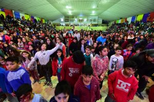 CUATRO MIL NIÑOS EN EL MADRYN JUEGA 2016