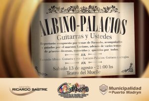 EL DÚO ALBINO-PALACIOS SE PRESENTARÁ EN EL TEATRO DEL MUELLE