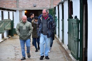 SASTRE RECORRIÓ EL CLUB DE EQUITACIÓN