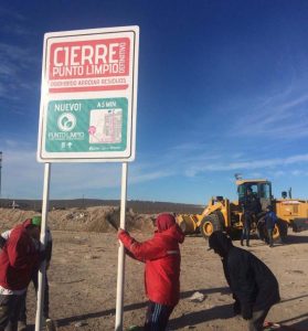 POR DIRECTIVAS DEL INTENDENTE SASTRE, SE CERRÓ EL “PUNTO LIMPIO” DEL ACCESO A SOLANA Y QUINTAS DEL MIRADOR