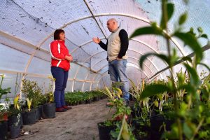 SASTRE DESTACÓ EL TRABAJO DEL VIVERO MUNICIPAL