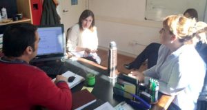 LA SECRETARIA DE DESARROLLO COMUNITARIO CON REUNIONES EN CABA