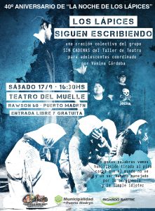 LA OBRA DE TEATRO “LOS LÁPICES SIGUEN ESCRIBIENDO” SE SUBE A ESCENA