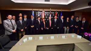 SASTRE: “LA PRESENCIA DE ESTOS EMBAJADORES ES CLAVE PARA LA PROYECCIÓN DE MADRYN”