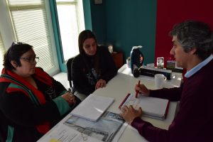 TRABAJAN EN EL ORDENAMIENTO DE LOS ESPACIOS PÚBLICOS