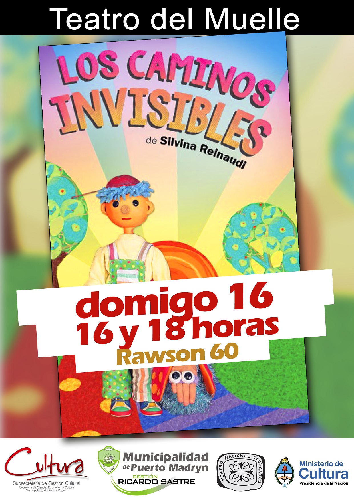 INVITAN A LA OBRA DE TÍTERES PARA NIÑOS “LOS CAMINOS INVISIBLES”