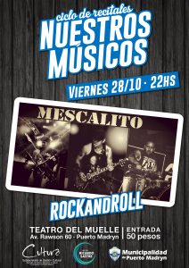 MESCALITO SE PRESENTARÁ EN EL CICLO DE RECITALES “NUESTROS MÚSICOS”