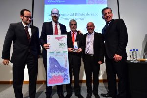 STURZENEGGER, DAS NEVES Y SASTRE PRESENTARON EL BILLETE DE $200 EN MADRYN