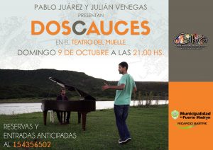 LOS ROSARINOS PABLO JUÁREZ Y JULIÁN VENEGAS SE PRESENTARÁN EN MADRYN