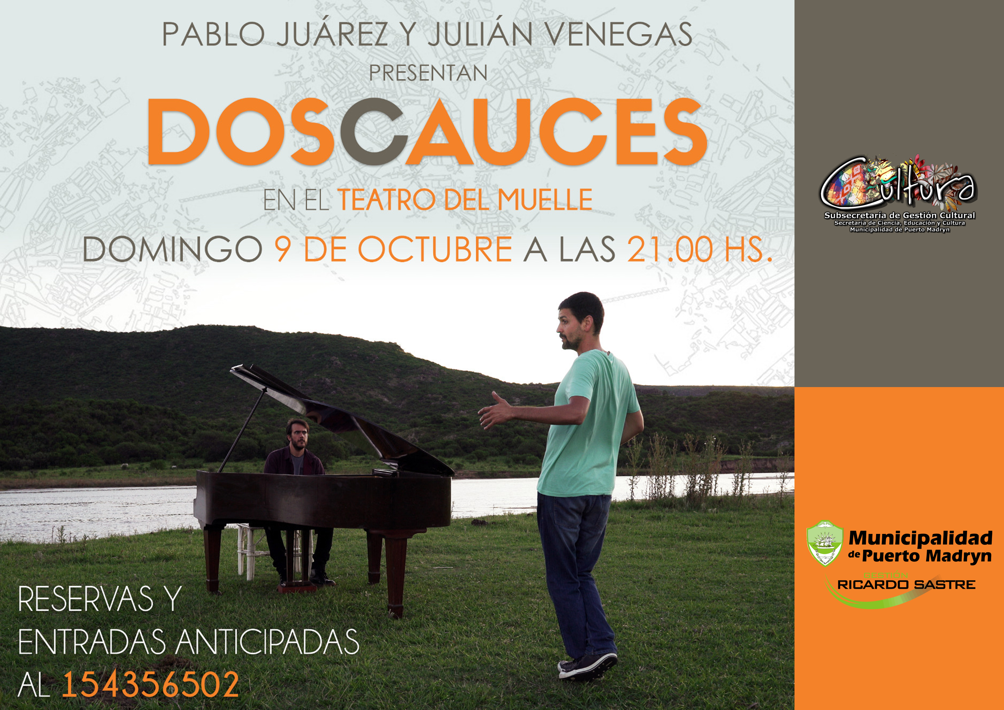LOS ROSARINOS PABLO JUÁREZ Y JULIÁN VENEGAS SE PRESENTARÁN EN MADRYN