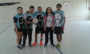 SE JUGÓ EL PRIMER PARTIDO DE COMPETENCIA DE FAUSTBALL