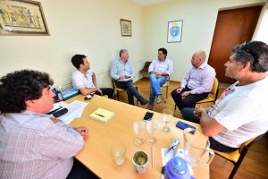 SASTRE RECIBIÓ AL SINDICATO PRIVADO DE PETROLEROS DE COMODORO RIVADAVIA