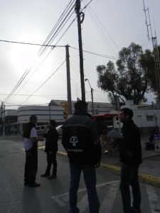 COMENZÓ EL RELEVAMIENTO TÉCNICO PARA LA INSTALACIÓN DE LAS CÁMARAS DE SEGURIDAD