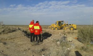 REALIZAN TAREAS DE PREVENCIÓN EN LOS CORTAFUEGOS