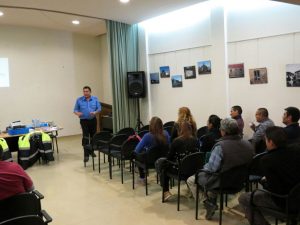 AGENTES DE TRÁNSITO Y TRANSPORTE CAPACITARON A FUTUROS INSPECTORES DE CAMARONES