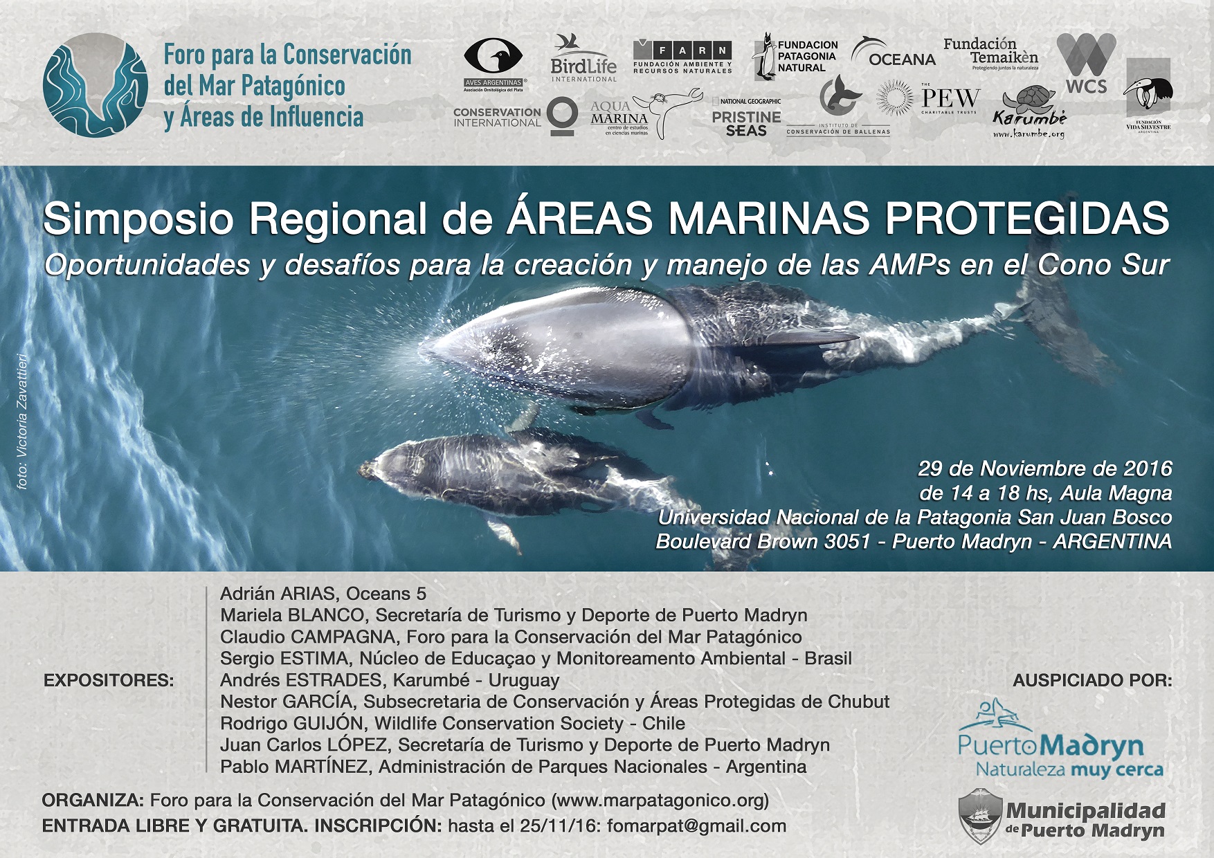 SIMPOSIO REGIONAL DE ÁREAS MARINAS PROTEGIDAS