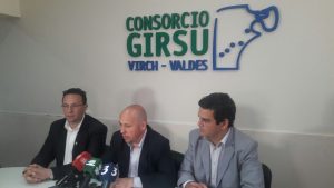 GIRSU: SASTRE JUNTO A MADERNA Y GARCÍA ARANIBAR EN REUNIÓN DE CONSORCIO