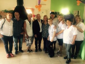 SASTRE EN EL CUMPLEAÑOS DEL HOGAR “NUESTROS ABUELOS”
