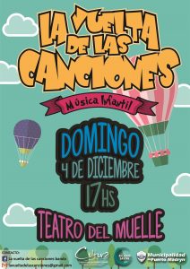 EL GRUPO DE MÚSICA INFANTIL “LA VUELTA DE LAS CANCIONES” EN EL TEATRO DEL MUELLE