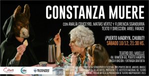 REALIZARÁN LA OBRA “CONSTANZA MUERE” DE ARIEL FARACE