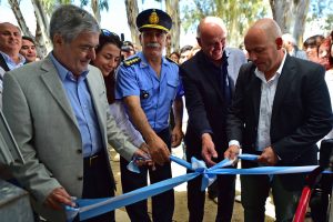 DAS NEVES Y SASTRE INAUGURARON EL CENTRO DE MONITOREO