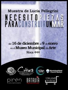 LA ARTISTA LUCÍA PELLEGRINI EXPONDRÁ SUS OBRAS EN EL MUSEO MUNICIPAL DE ARTE
