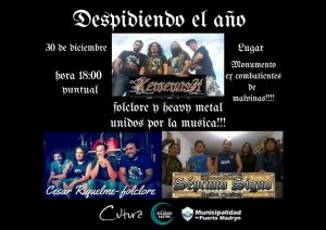 EL FOLCLORE Y EL HEAVY METAL UNIDOS PARA DESPEDIR EL AÑO