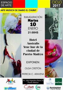 INVITAN A LA APERTURA DEL ESPACIO DE ARTE MUDICH EN EL HOTEL YENE HUE