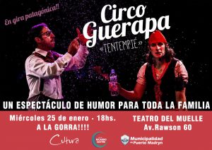 “TENTEMPIE”, ESPECTÁCULO A LA GORRA PARA TODA LA FAMILIA