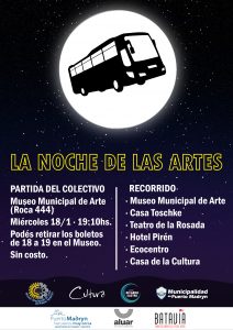 INVITAN A LA PRIMERA EDICIÓN DE “LA NOCHE DE LAS ARTES”