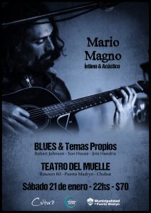 RECITAL DE MARIO MAGNO EN EL TEATRO DEL MUELLE