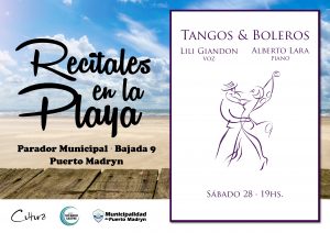 TANGO Y BOLERO EN EL CICLO “RECITALES EN LA PLAYA”