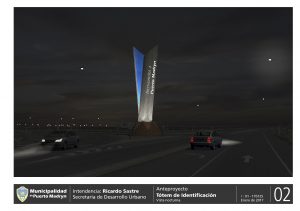TOTEMS PARA COLOCAR EN LOS INGRESOS A LA CIUDAD