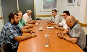 EL INTENDENTE RECIBIÓ A LAS NUEVAS AUTORIDADES DE LA CAMAD