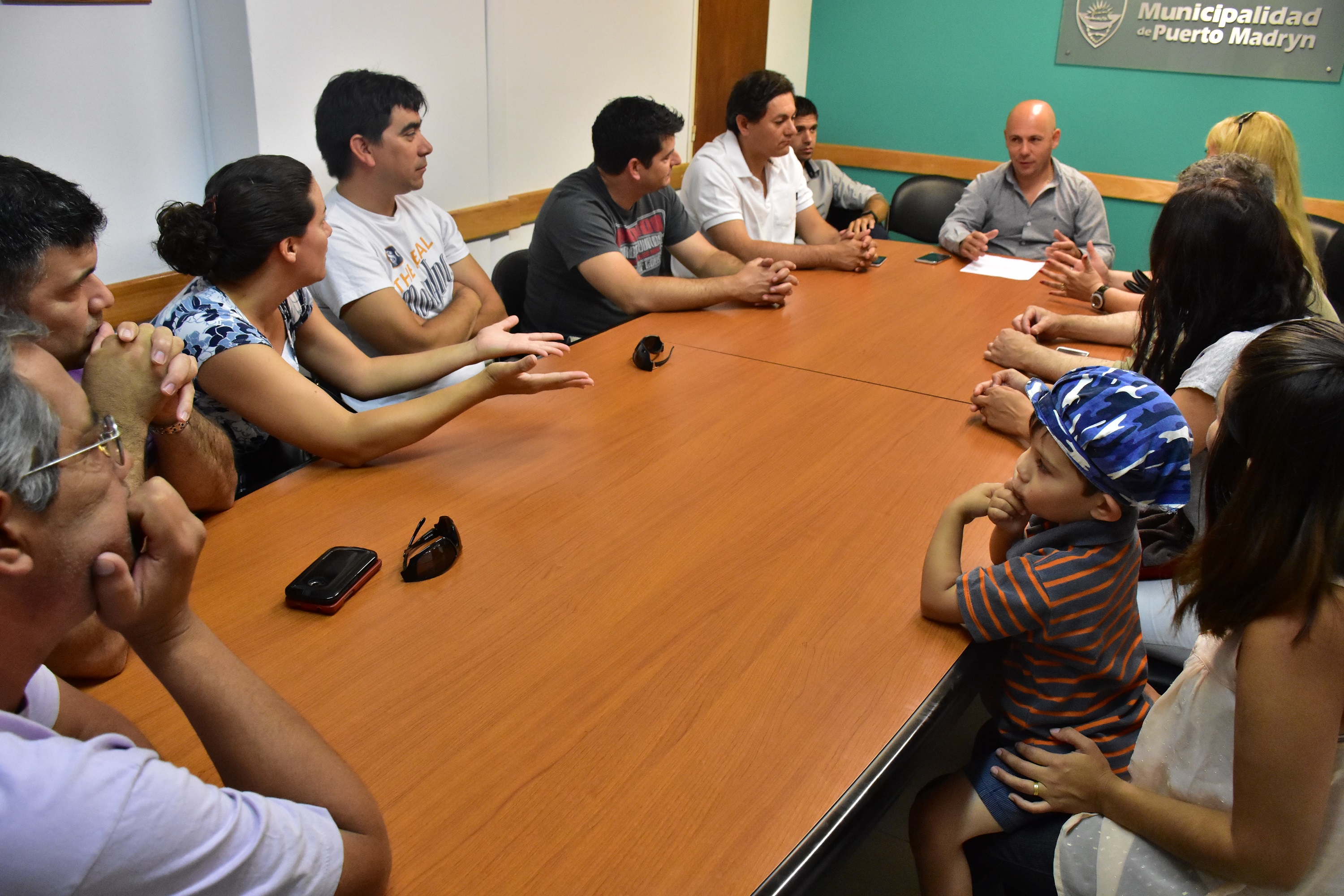 SASTRE RECIBIÓ A BENEFICIARIOS DEL PROCREAR