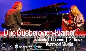 CONCIERTO DEL DÚO GUEBEROVICH-KLEINER EN EL TEATRO DEL MUELLE
