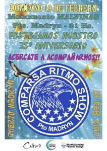 LA COMPARSA “RITMO SHOW” FESTEJARÁ SU 35º ANIVERSARIO