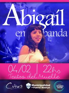 RECITAL DE “ABIGAIL Y SU BANDA” EN EL TEATRO DEL MUELLE